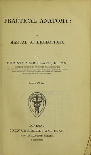 Tapa de Practical anatomy