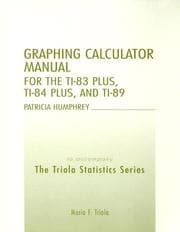Tapa de Graphing Calculator Manual for the Ti-83 Plus, Ti-84 Plus, and Ti-89