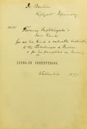 Tapa de Introductory notes on lying-in institutions