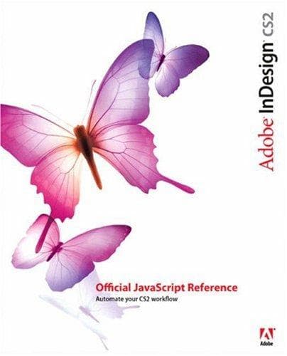 Tapa de Adobe InDesign CS2 Official JavaScript Reference