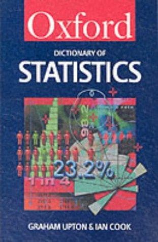 Tapa de A dictionary of statistics