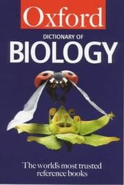 Tapa de A Dictionary of Biology (Oxford Paperback Reference)