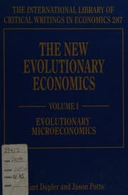 Tapa de The new evolutionary economics