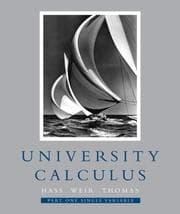 Tapa de University Calculus, Part One (Single Variable, Chap 1-9)