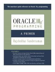 Tapa de Oracle 10g Programming