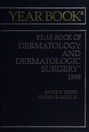 Tapa de Dermatology And Dermatologic Surgery 1998 (YEARBOOK OF DERMATOLOGY AND DERMATOLOGIC SURGERY)