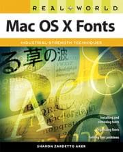Tapa de Real World Mac OS X Fonts (Real World)