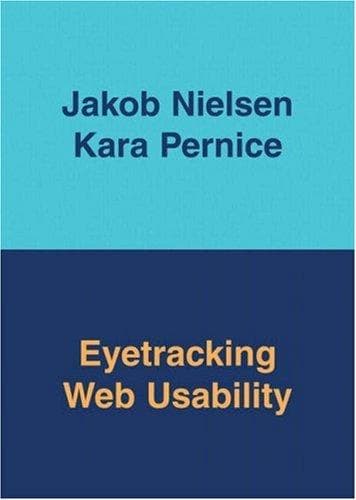 Tapa de Eyetracking web usability
