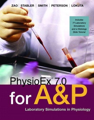 Tapa de PhysioEx 7.0 for Anatomy & Physiology