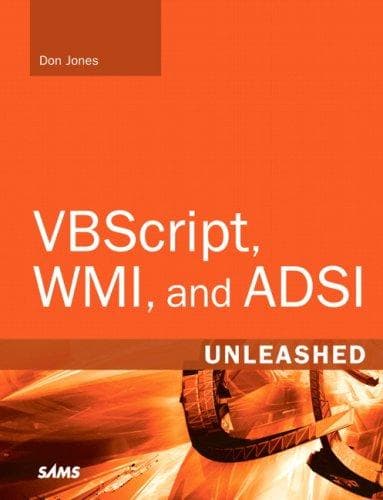 Tapa de VBScript, WMI, and ADSI Unleashed