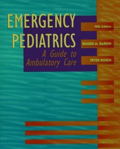 Tapa de Emergency pediatrics