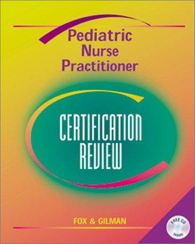 Tapa de Pediatric nurse practitioner certification review