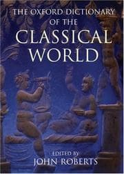 Tapa de The Oxford Dictionary of the Classical World