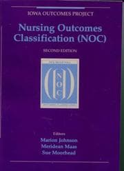 Tapa de Nursing outcomes classification (NOC)