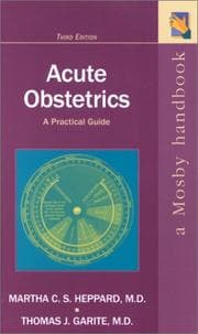 Tapa de Acute Obstetrics