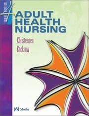 Tapa de Adult health nursing