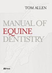 Tapa de Manual of Equine Dentistry