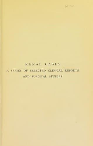 Tapa de Renal cases