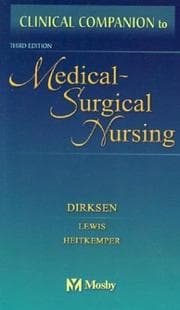 Tapa de Clinical companion to Medical-surgical nursing