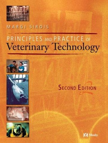 Tapa de Principles and practice of veterinary technology