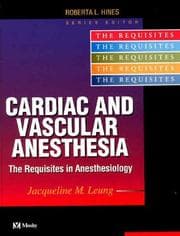 Tapa de Cardiac and Vascular Anesthesia