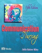 Tapa de Communication in Nursing (Communication in Nursing (Balzer-Riley))