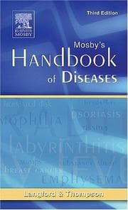 Tapa de Mosby's handbook of diseases