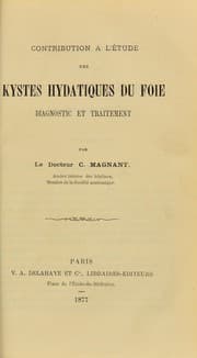 Tapa de Contribution à l'étude des kystes hydatiques du foie
