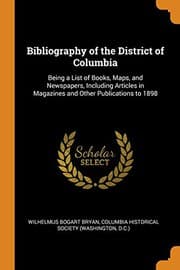 Tapa de Bibliography of the District of Columbia