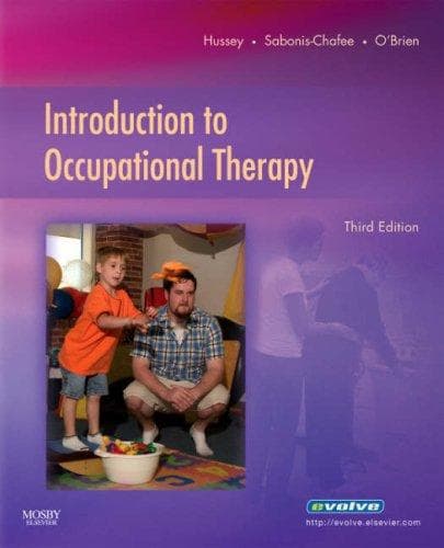 Tapa de Introduction to occupational therapy