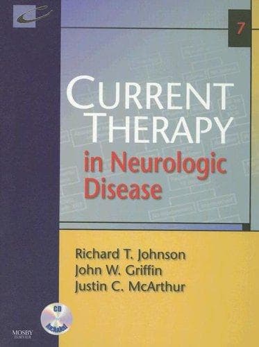 Tapa de Current therapy in neurologic disease