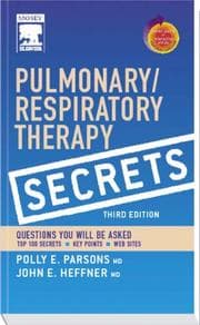 Tapa de Pulmonary/respiratory therapy secrets