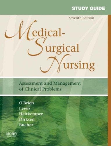 Tapa de Study Guide for Medical-Surgical Nursing