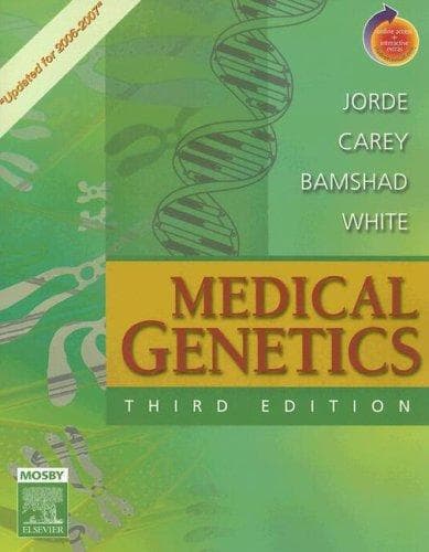 Tapa de Medical genetics