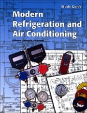 Tapa de Modern Refrigeration and Air Conditioning Study Guide