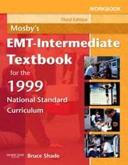 Tapa de Workbook for Mosby's EMT-Intermediate Textbook for the 1999 National Standard Curriculum
