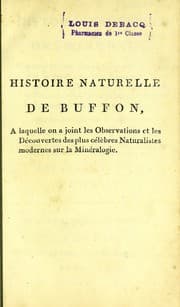 Tapa de Histoire naturelle des minéraux