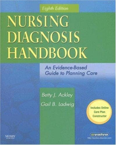 Tapa de Nursing Diagnosis Handbook