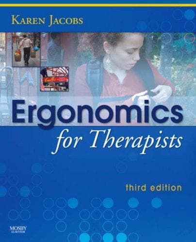 Tapa de Ergonomics for Therapists