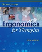 Tapa de Ergonomics for Therapists