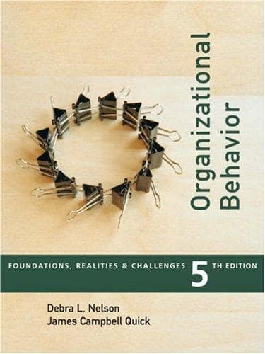 Tapa de Organizational Behavior