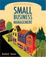 Tapa de Small business management