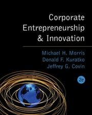 Tapa de Corporate entrepreneurship and innovation