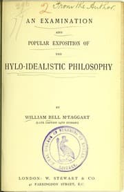 Tapa de An examination and popular exposition of the hylo-idealistic philosophy