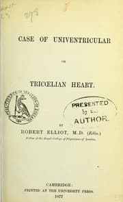 Tapa de Case of univentricular or tricoelian heart