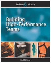 Tapa de Building high-performance teams