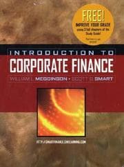 Tapa de Introduction to Corporate Finance (Ise)