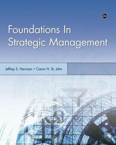 Tapa de Foundations in strategic management