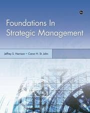 Tapa de Foundations in strategic management