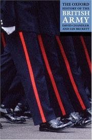 Tapa de The Oxford history of the British Army